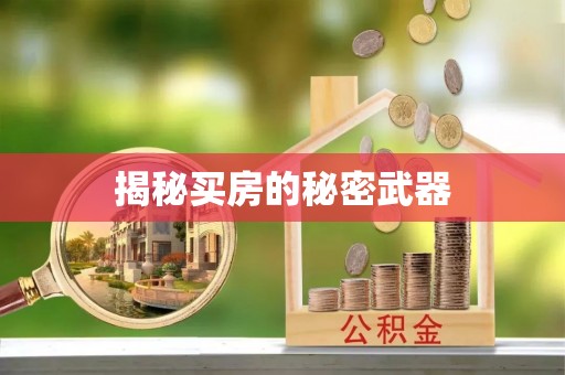木垒揭秘买房的秘密武器